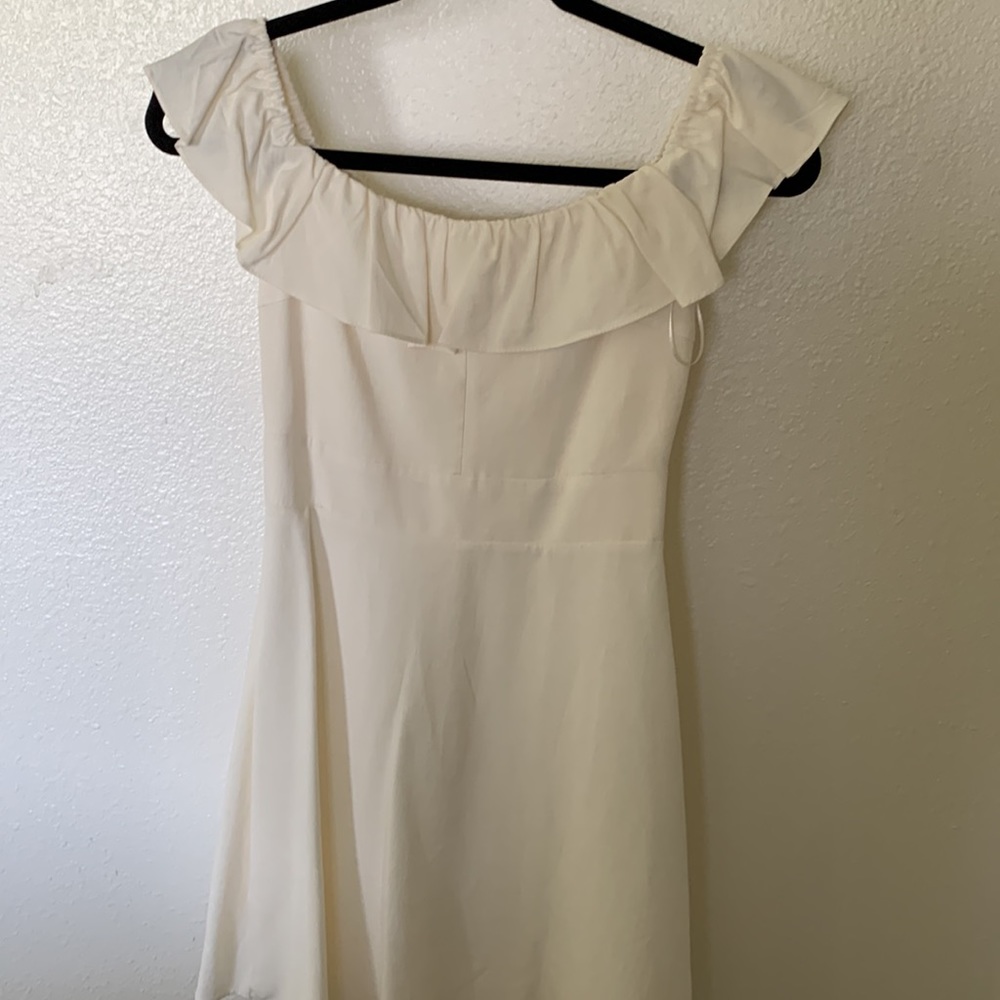 Linen blend dress - Picture 8 of 9